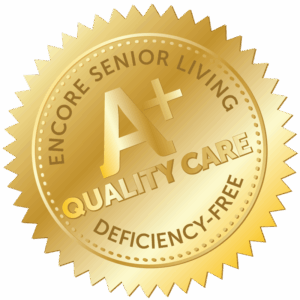 A+ Quality Care Deficiency-Free Seal
